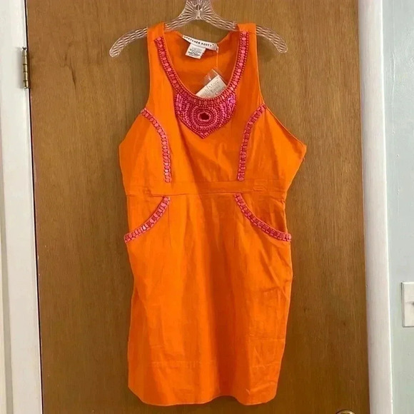 Gretchen Scott Embellished Bead Dress - Picture 1 of 10